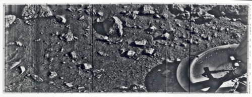 First Image Taken From The Surface Of Mars By The Viking 1 Lander On July 20 History - Item # VAREVCHISL034EC233