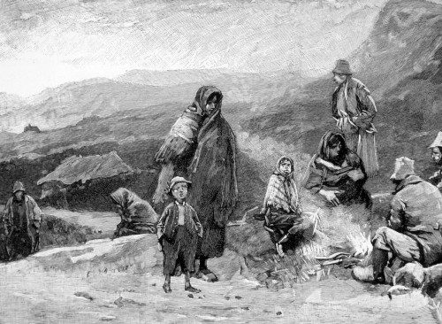 Irish Peasants Starving During The Potato Famine History - Item # VAREVCH4DPOFAEC001