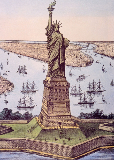 The Statue Of Liberty History - Item # VAREVCS4DSTOFEC001 The Statue Of Liberty History - Item # VAREVCS4DSTOFEC001