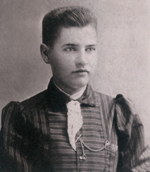 Willa Cather When She Was A Student At The University Of Nebraska. Ca. 1895. History - Item # VAREVCHISL034EC216