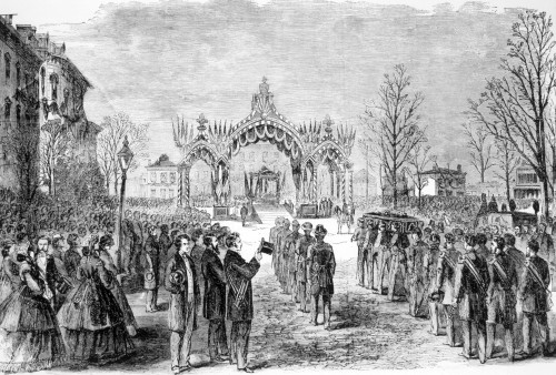 The Funeral Of Abraham Lincoln In Chicago History - Item # VAREVCP4DABLIEC017
