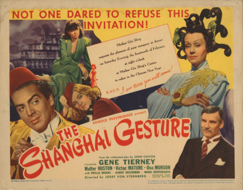 The Shanghai Gesture Still - Item # VAREVCMCDSHGEEC010