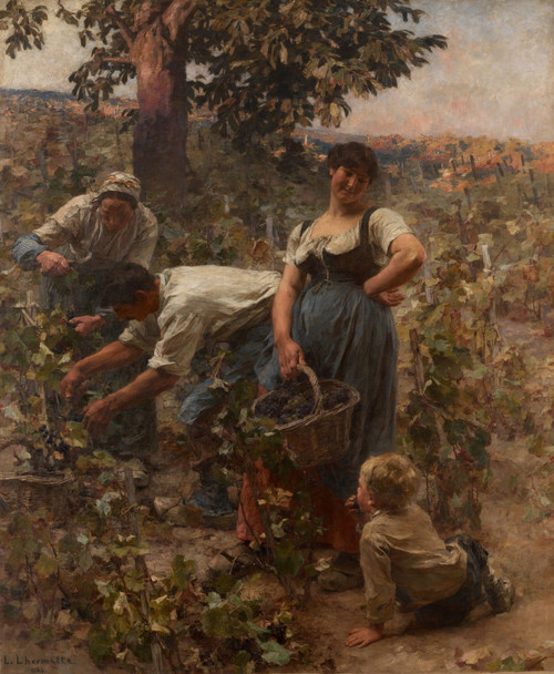 The Grape Harvest Fine Art - Item # VAREVCHISL045EC376