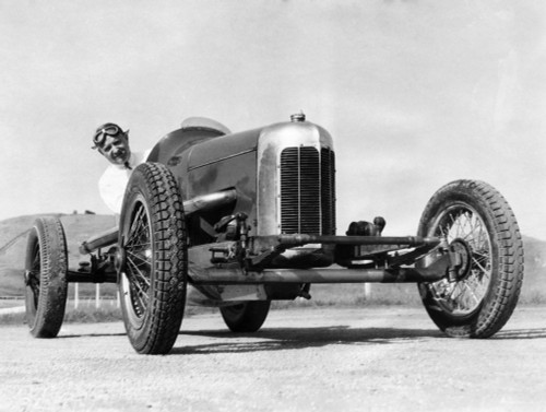 Racer Barney Oldfield History - Item # VAREVCPBDBAOLCS002