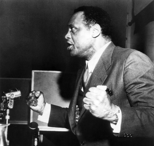 Paul Robeson Addresses The Communist-Sponsored World Congress Of The Partisans Of Peace History - Item # VAREVCPBDPAROCS001