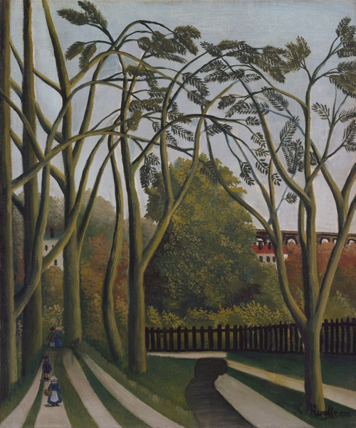 The Banks Of The Bievre Near Bicetre Fine Art