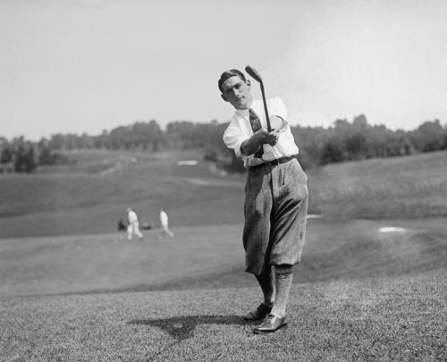 Scottish-American Golfer Tom Armour In The U.S. Open At Oakmont Country Club History - Item # VAREVCHISL041EC098