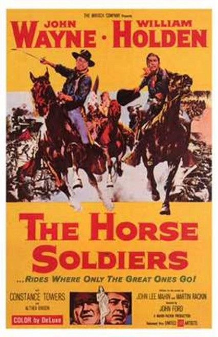 Horse Soldiers Movie Poster (11 x 17) - Item # MOV200020