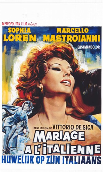 Marriage - Italian Style Movie Poster (11 x 17) - Item # MOV412634