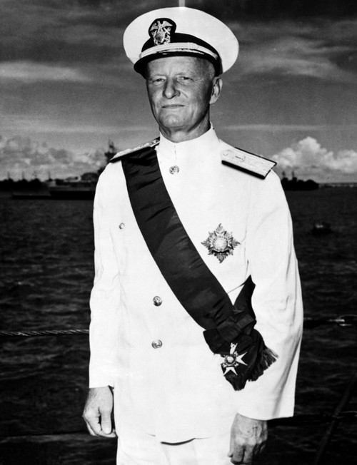 Fleet Admiral Chester Nimitz History - Item # VAREVCPBDCHNICS002