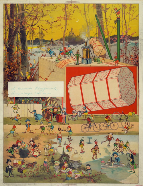 Printfeaturing Caricatures Playing History - Item # VAREVCHCDLCGBEC349