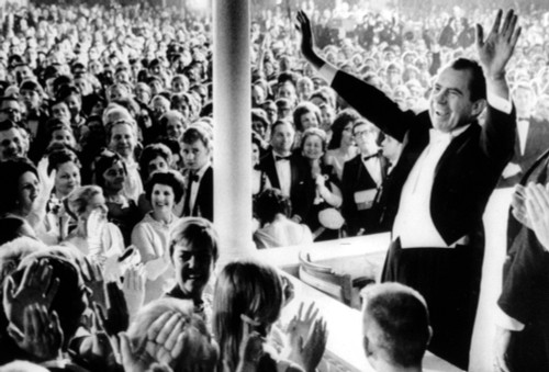 Richard Nixon At Inaugural Ball History - Item # VAREVCPSDRINICS006