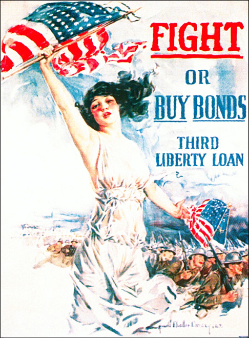 Fight or Buy Bonds Third Libery Loan (L)