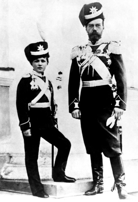 Czarevitch Alexei And His Father History - Item # VAREVCHBDNICHCS002