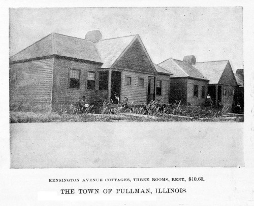 Pullman Palace Car Works. Worker'S Housing History - Item # VAREVCHCDLCGCEC618 Pullman Palace Car Works. Worker'S Housing History - Item # VAREVCHCDLCGCEC618