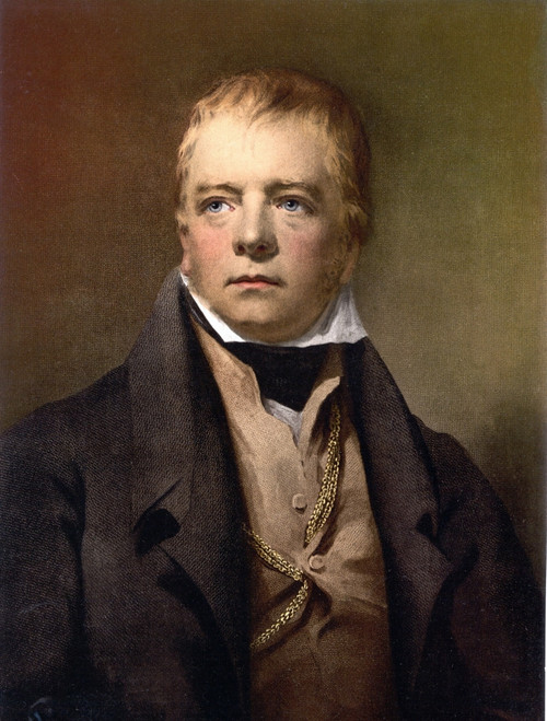 Sir Walter Scott Scottish Author Who Wrote Narrative Poetry Early In His Career History - Item # VAREVCHISL004EC033