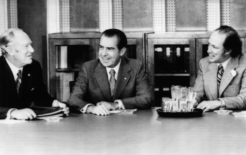 Nixon Presidency. From Left Us Secretary Of State William P. Rogers History - Item # VAREVCPBDRINIEC162