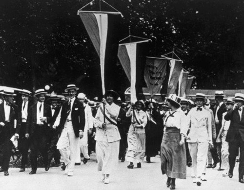 Suffragettes Marching History - Item # VAREVCH4DWORIEC008