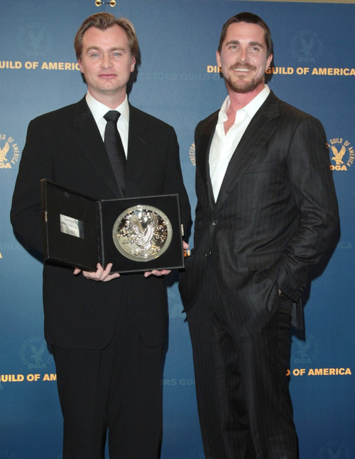 Christopher Nolan, Christian Bale In The Press Room For Press Room - 61St Annual Directors Guild Of America Dga Awards, Los Angeles, Ca 1312009. Photo By Adam OrchonEverett CollectionEverett Collection Celebrity - Item # VAREVC0931JABDH021