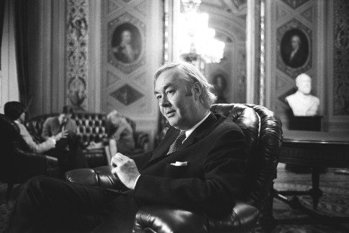 Democratic Senator Daniel Moynihan In The U.S. Capitol History - Item # VAREVCHISL039EC549