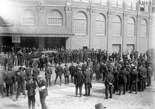 Baseball. Outside Ebbets Field History - Item # VAREVCHCDLCGCEC576