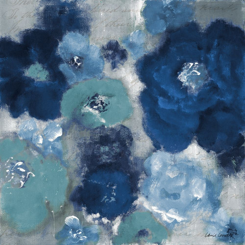 Aquatic Garden In Blues Poster Print by Lanie Loreth - Item # VARPDX10583C