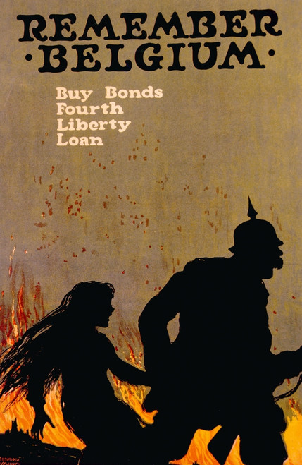 World War I American War Bond Poster By Ellsworth Young History - Item # VAREVCH4DWOWAEC033