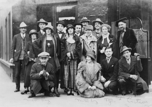 Group Portrait Of American And European Artists And Performers In Paris History - Item # VAREVCHISL042EC937