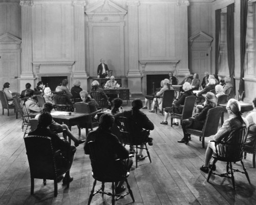 The Declaration Of Independence Congress Assembles To Vote On The Resolution That 'These United Colonies Are History - Item # VAREVCHBDDECLEC001