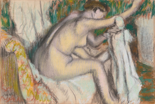 Woman Drying Her Arm Fine Art - Item # VAREVCHISL044EC540
