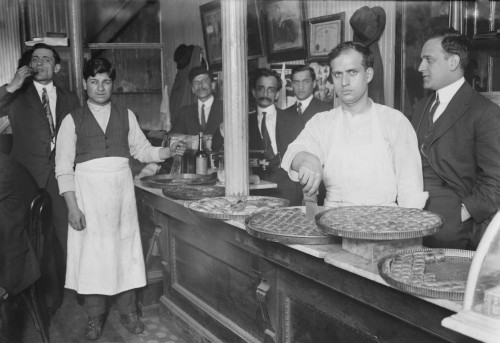 Rich Pastries On Display In A Lebanese-Syrian Restaurant In New York City. Many Immigrants Opened Small Businesses History - Item # VAREVCHISL016EC205