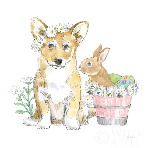 Easter Pups I Poster Print by Beth Grove - Item # VARPDX35914
