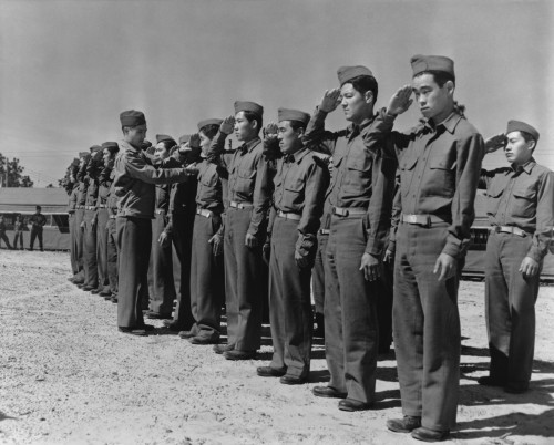 Japanese-American Soldiers From Hawaii In Basic Training At Camp Shelby History - Item # VAREVCHISL038EC011