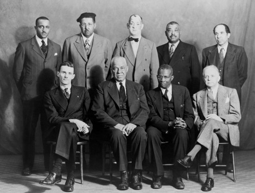 Five African American Defendants And Their Naacp Counsel In Columbia History - Item # VAREVCHISL033EC755