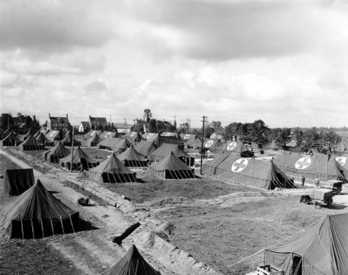 U.S. Field Hospital In Saint Hilaire Petitville East Of Carentan History - Item # VAREVCHISL037EC103