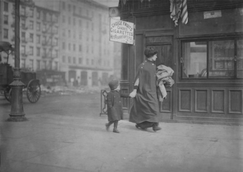 Mother And Son Carrying Homework History - Item # VAREVCHCDLCGBEC967