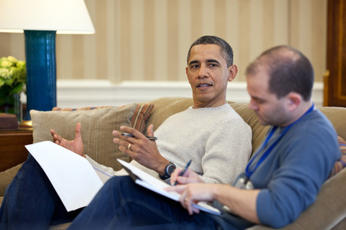 President Obama With Ben Rhodes History - Item # VAREVCHISL040EC279