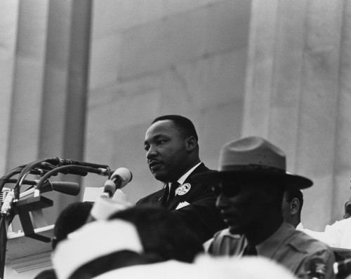 1963 March On Washington. Martin Luther King Delivering His 'I Have A Dream Speech.' Aug. 28 History - Item # VAREVCHISL033EC507