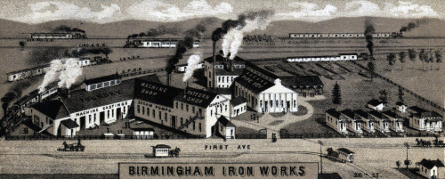 Birmingham Iron Works. Birmingham History - Item # VAREVCHCDLCGCEC432