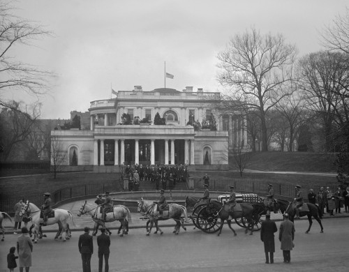 Funeral Of Former President And Chief Justice William Howard Taft History - Item # VAREVCHISL041EC089 Funeral Of Former President And Chief Justice William Howard Taft History - Item # VAREVCHISL041EC089