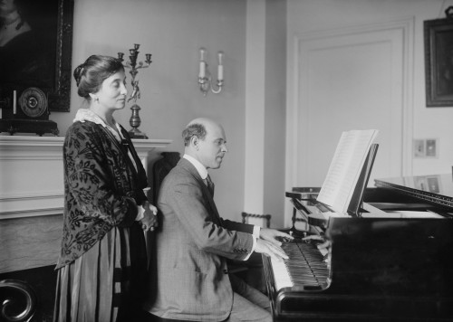 Spanish Cellist Pablo Casals With His First Wife History - Item # VAREVCHISL045EC691