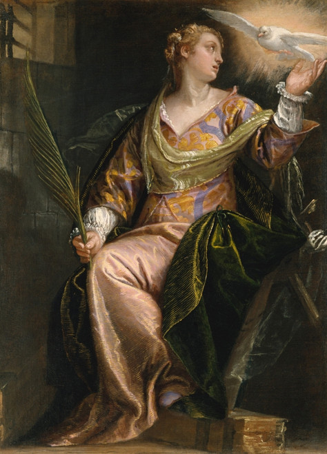 St. Catherine Of Alexandria In Prison Fine Art - Item # VAREVCHISL046EC113