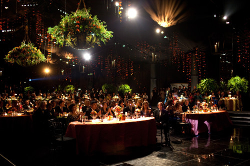 State Dinner In Honor Of President Felipe Calderon Of Mexico Center Right Seated Between His Wife Margarita Zavala And Michelle Obama With Daughters Sasha And Malia. May 19 2010. History - Item # VAREVCHISL027EC039 State Dinner In Honor Of President Felipe Calderon Of Mexico Center Right Seated Between His Wife Margarita Zavala And Michelle Obama With Daughters Sasha And Malia. May 19 2010. History - Item # VAREVCHISL027EC039