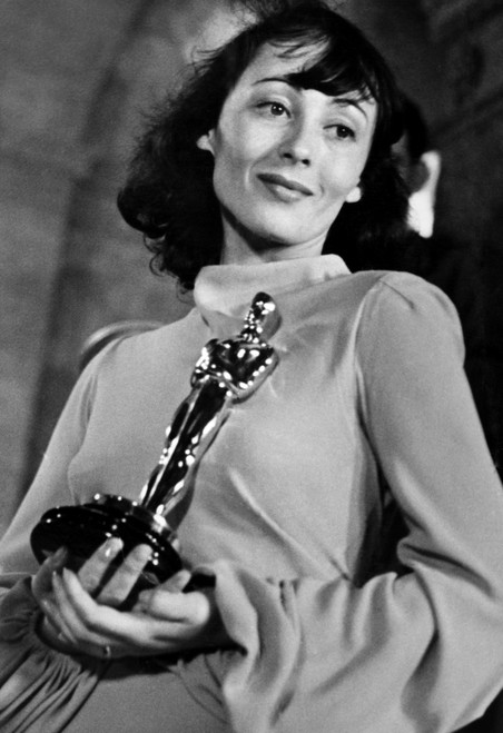 Luise Rainer With Her Best Actress Academy Award For The Good Earth Portrait