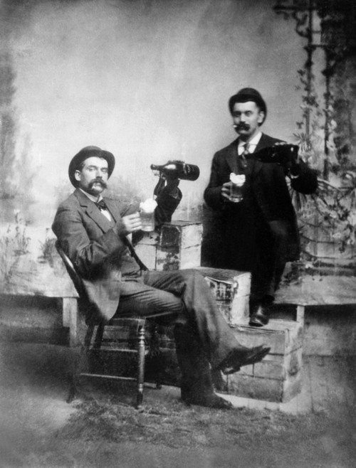Gentlemen Pouring Themselves Beer. Ca. 1890-1910 Csu ArchivesEverett Collection History - Item # VAREVCCSUA001CS299