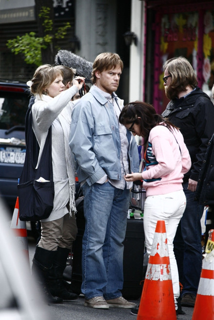 Michael C. Hall On Location For East Fifth Bliss Film Shoot, Manhattan, New York, Ny April 19, 2010. Photo By Chris ColeEverett Collection Celebrity - Item # VAREVC1019APPQL007