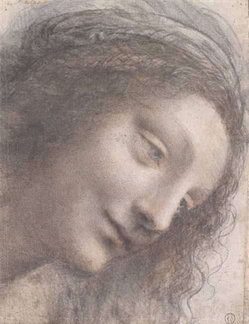Head Of The Virgin Fine Art - Item # VAREVCHISL046EC086