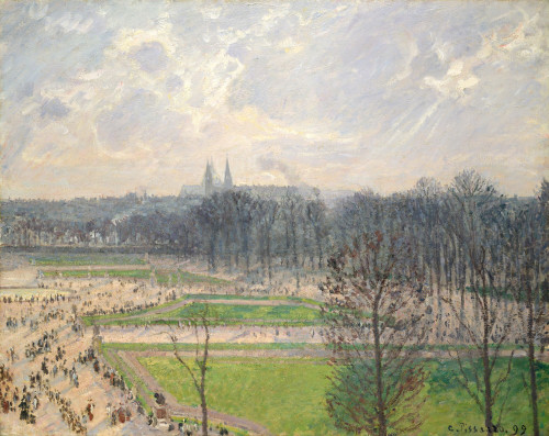 Garden Of The Tuileries Fine Art - Item # VAREVCHISL044EC645