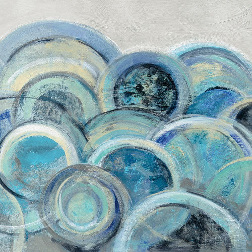 Variation Blue Grey Iii Poster Print by Silvia Vassileva - Item # VARPDX35715