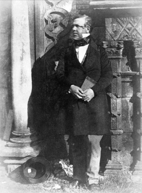 David Roberts Scottish Painter In An Early Calotype By Photographic Pioneer David Octavius Hill. 1844. History - Item # VAREVCHISL003EC300